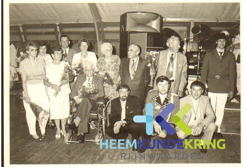 Spijk Jubilarissen Schutterij EMM 08-1988